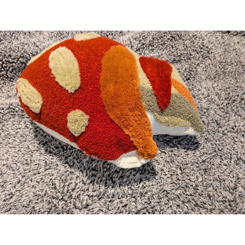 Storehouse Seasonal Accent Mushroom Throw Pillow Whimsical 15x14x8 Cottagecore - Picture 9 of 10